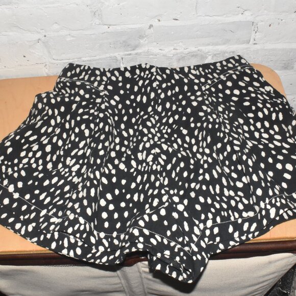 Free People Black High Waisted Funky Short Size 6! - Picture 3 of 5
